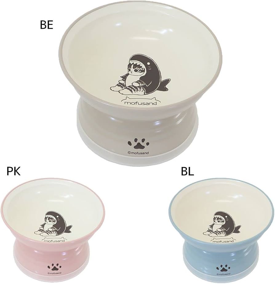 Amazon | モフサンド[ペット用食器]キャットフードボール mofusand